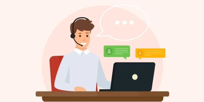 Cách liên hệ qua chat trực tuyến